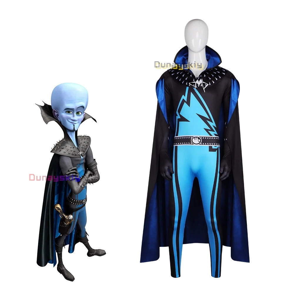 

Blue Guy Michael Mynd Anime Cosplay Costume Jumpsuit Clock Blue Suit Halloween Carnival Man Party Outfit Roleplay Cos Customized