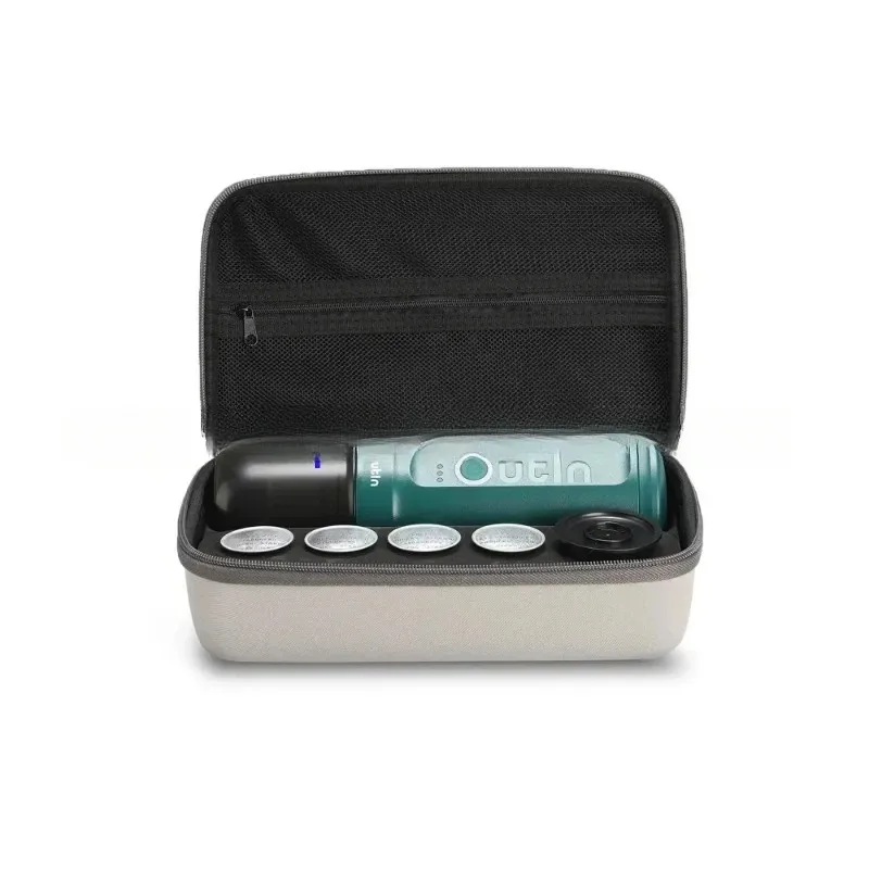 Tragbare Nano-Handkaffeemaschine, beheizt, für Camping, Wandern, automatisches Auto, kleines Geschenk, ultraleicht