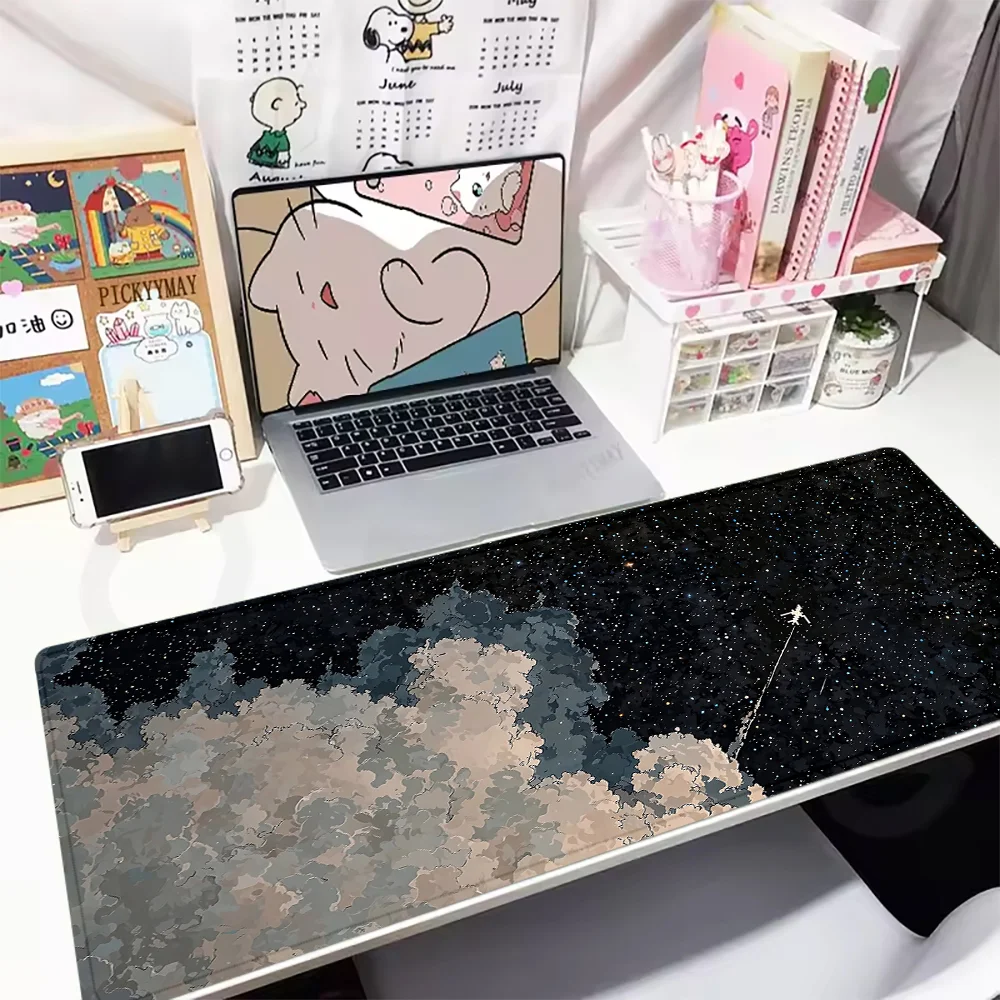 

Space-Themed Mouse Pad - HD Printed Smooth Surface with Durable Fine Texture for Precision Control