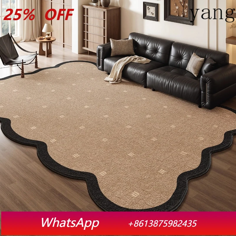 

LTT antique carpet living room thickened retro special-shaped bedroom sofa irregular floor mat