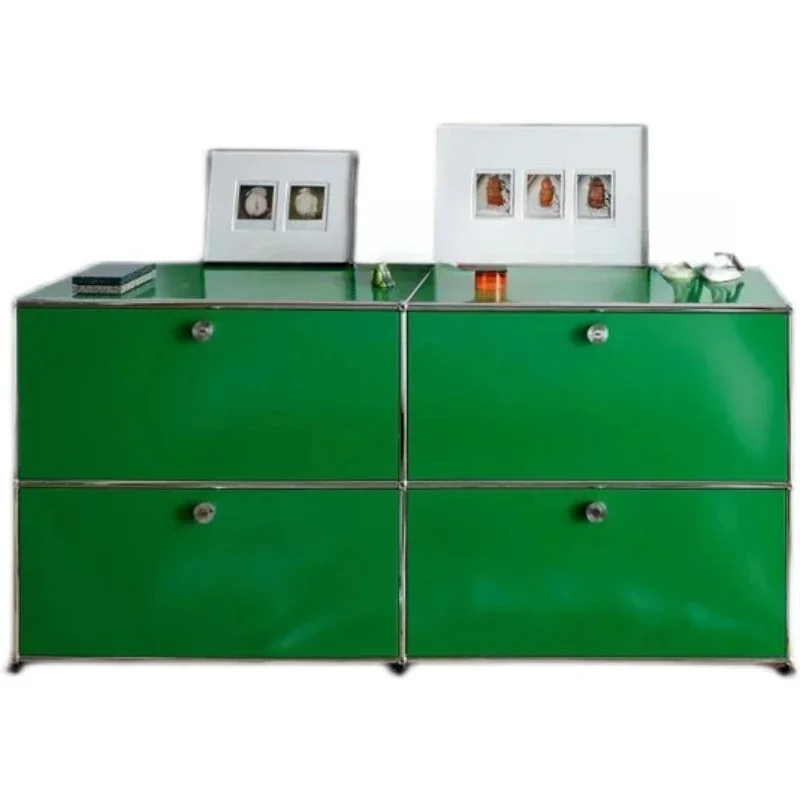 Estantería de libros verde acrílica de moda, organizador de esquina interior, revistero Industrial para sala de estar, estantería de esquina Modular para salón