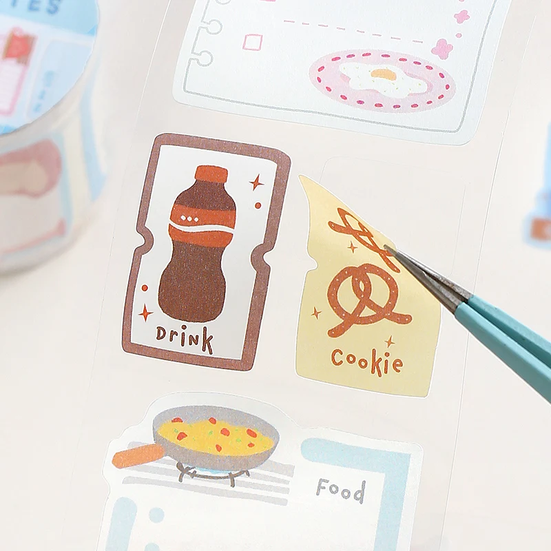 Kawaii Cartoon 50mm*3m PET Tape - Creative Masking Tapes for Journaling Gadget Wrapping Collage Scrapbooking School Statione