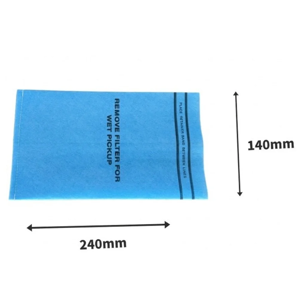12 Piece Dust Bag Set Compatible with For Craftsman 9-38737 and For MultiFit VF2000 Vacuum Cleaners Blue 24 cm x 14 cm