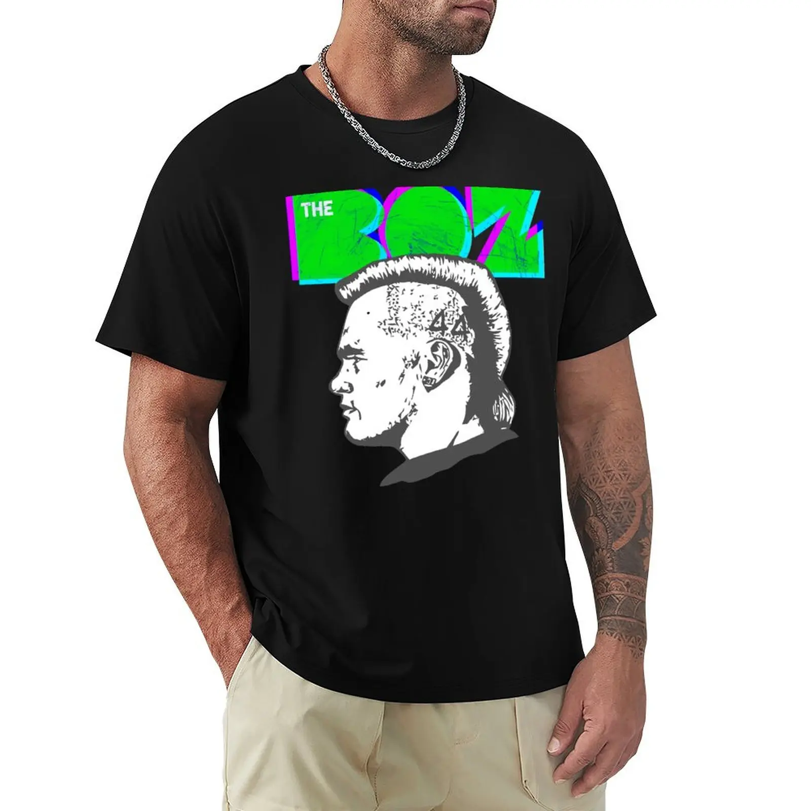 Brian Bosworth The BOZ T-Shirt customs cheap stuff funnys oversizeds mens graphic t-shirts funny