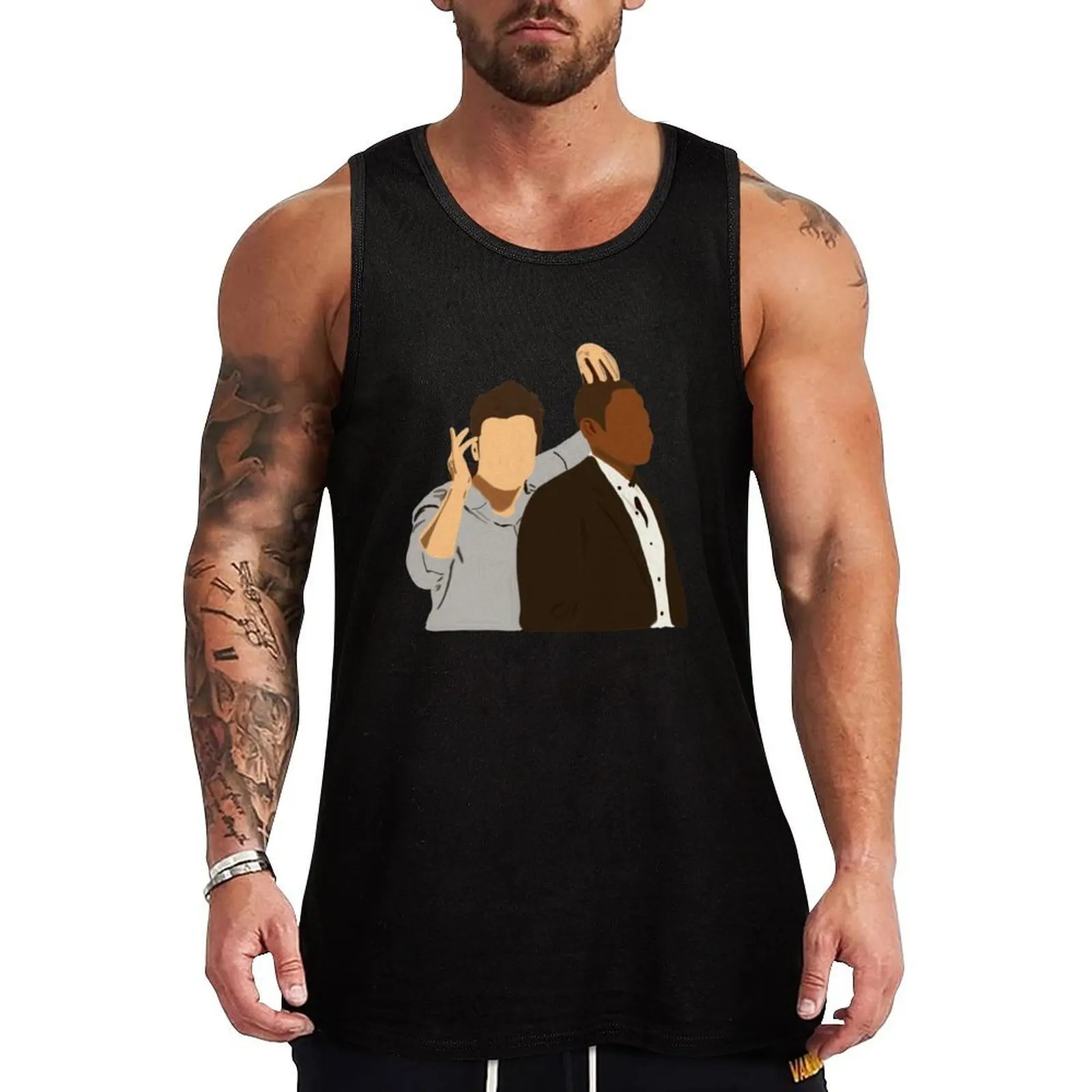 

Psych (2) Tank Top Everyday Casual Tank Top Lightweight Loose Shirt