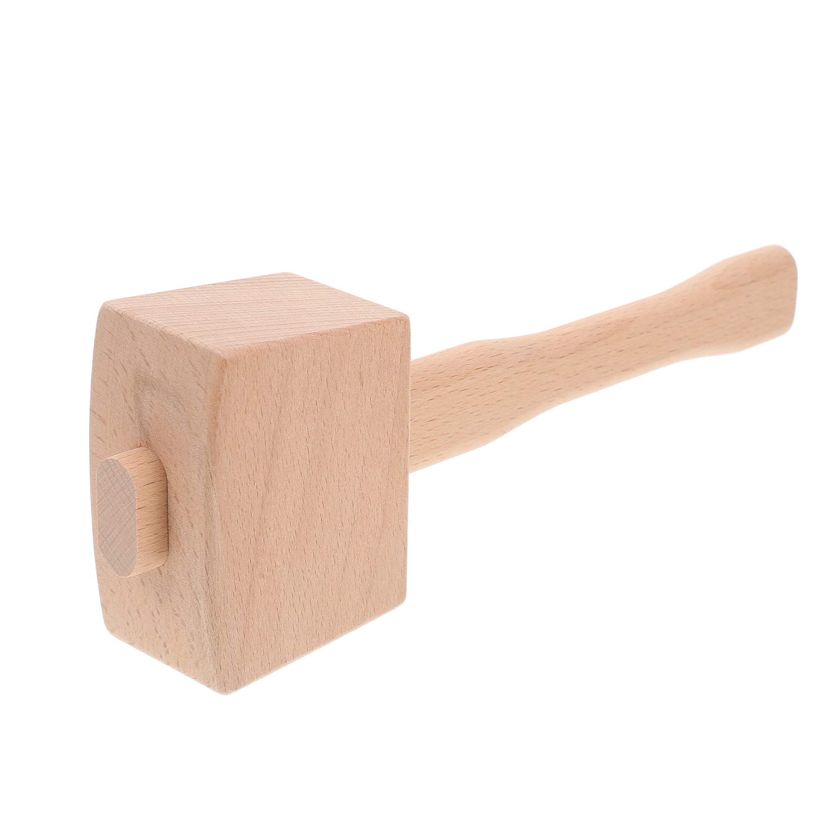 

Durable Wooden Mallet Hammer Leathercraft Woodworking Tool Beechwood Lightweight Compact Comfortable Grip Versatile