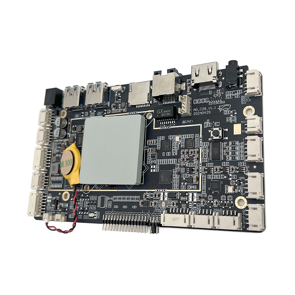 OEM ODM Factory RK3399 RK3568 RK3588 BT WIFI Ethernet Embedded Rockchip PCB Android MotherBoard