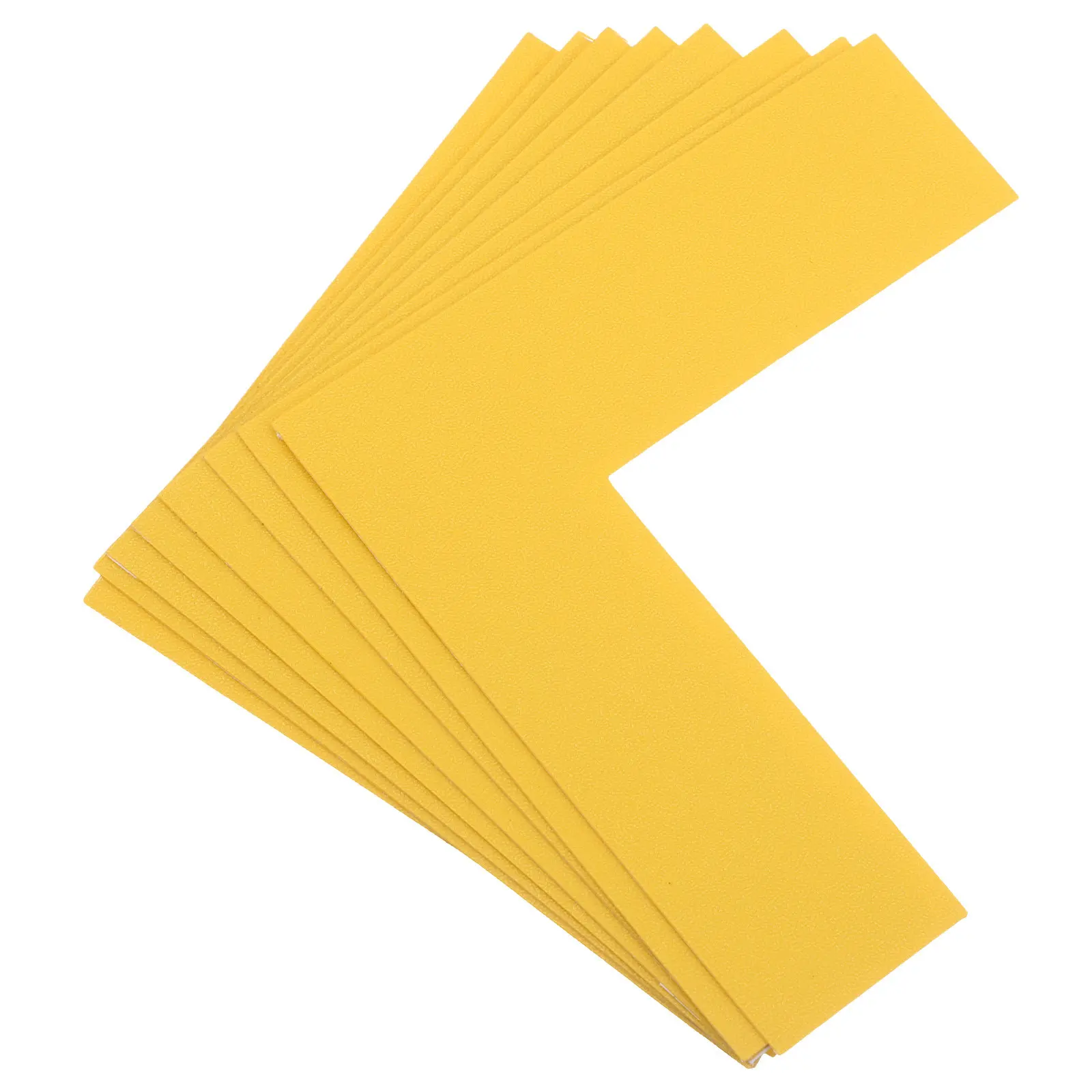 8Pcs L Shaped Location Marking Floor Stickers Thickened Vibrant Color Warehouse Office Industrial Area Positioning Corner