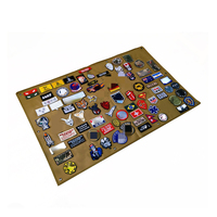 Military Patches Storage Display Board Collection Armband Finishing Cloth Badge Poster Armor Background DIY Nylon Wall Hanging