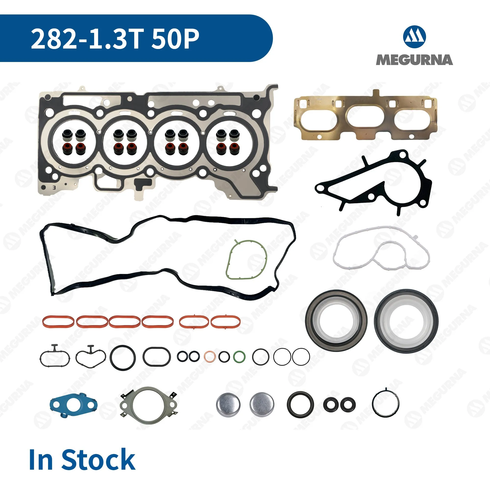

Engine Rebuild Overhaul Kit Full Cylinder Head Gasket Seal Set for Mercedes Benz M282 1.3T A,B Class CLA W177 W247 C118 X118