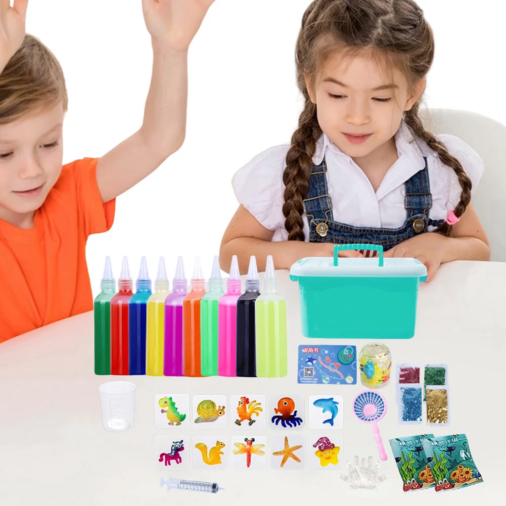 Magic Water Elf Toy Kit Creative Magic Water Toy Creation Kit Educational Toys Birthday Christmas Gifts for Kids Party Favors