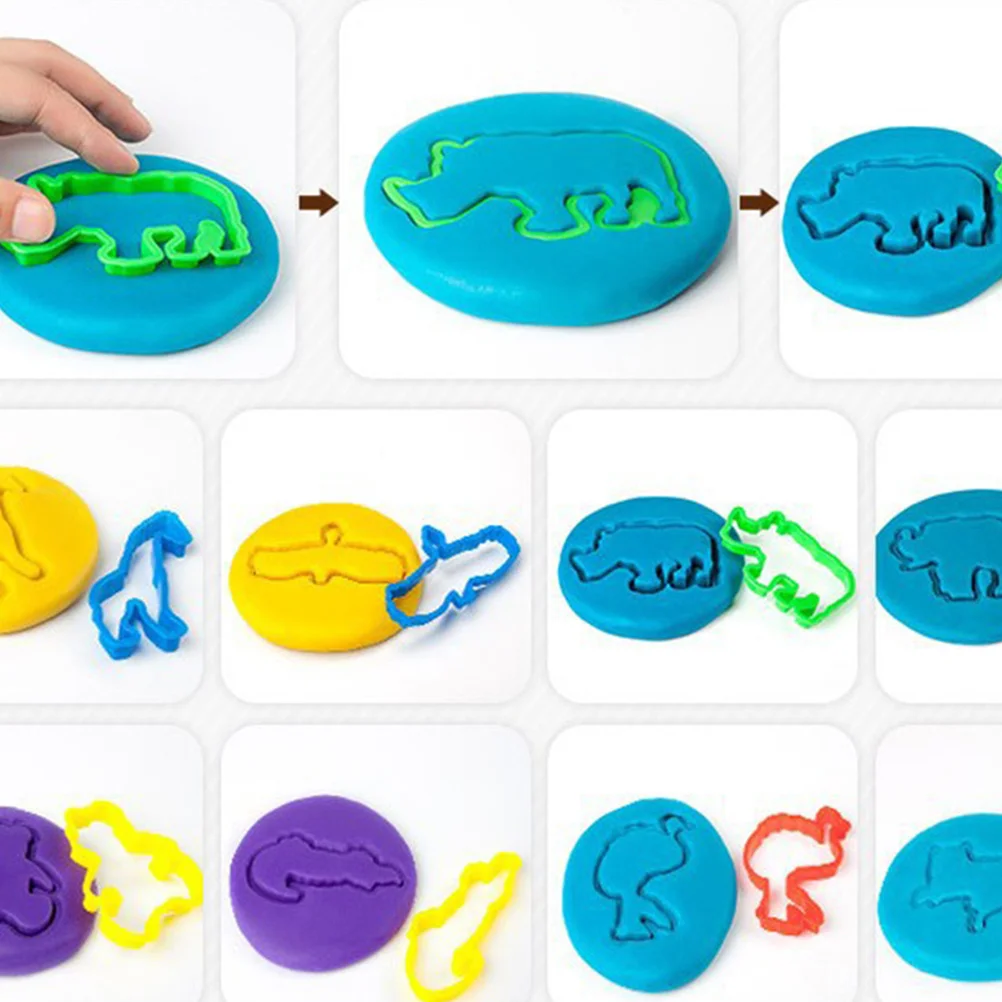 

Plasticine Mold Tools Set Durable Creative Parent- Play Educational Accessories Diy Playthings For Birthday Gift