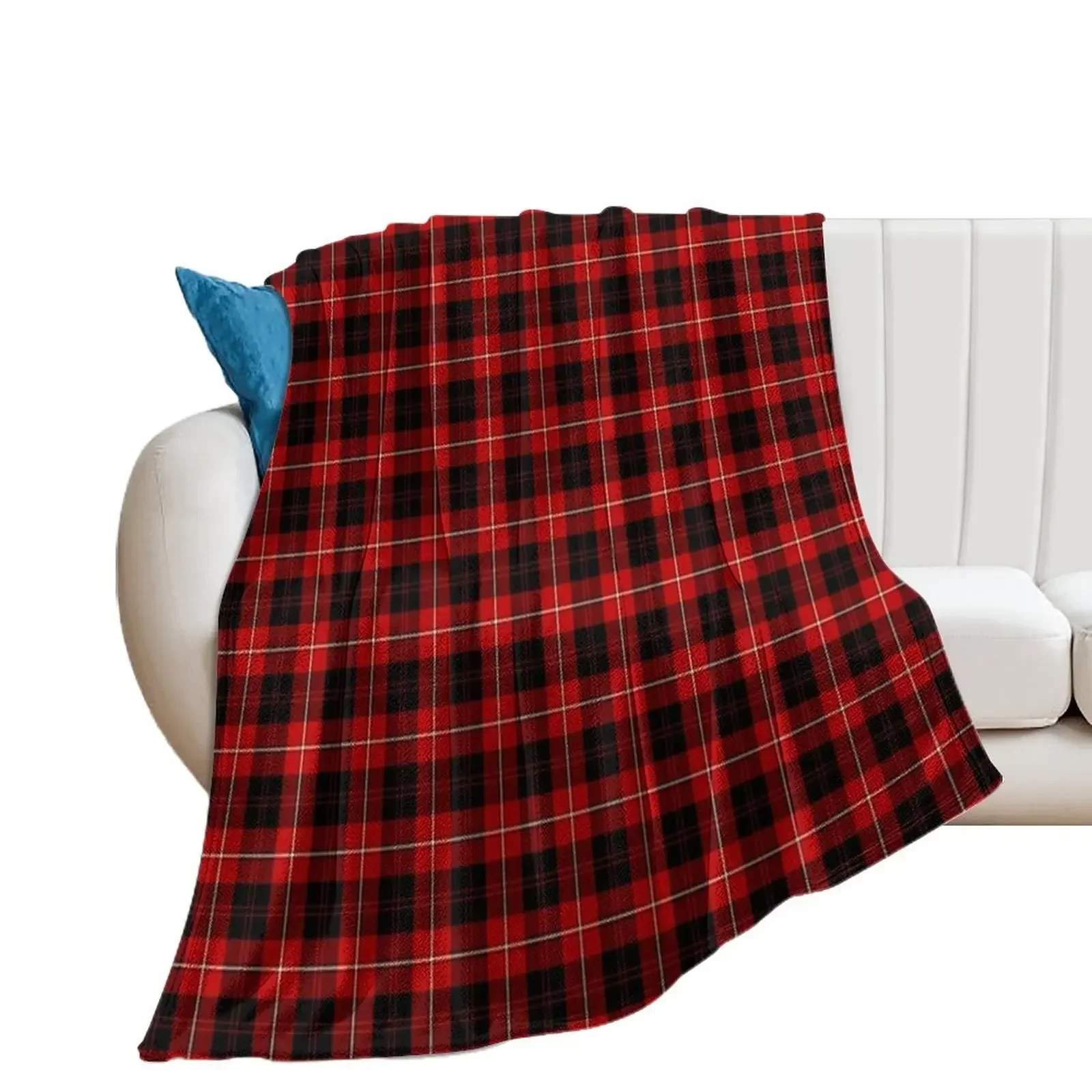 

Clan Cunningham Tartan Throw Blanket Bed covers Flannels Giant Sofa Blankets