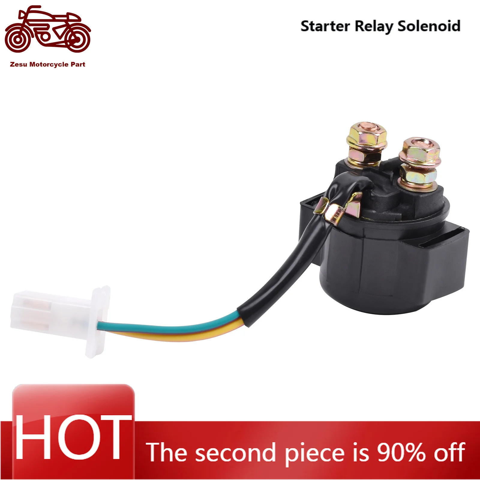 

1Pc Motorcycle Electrical Starter Solenoid Relay Switches For YAMAHA XJ750 XS850 XJ900RK XV920 XV 920 Virago XJ1100J XS1100LH