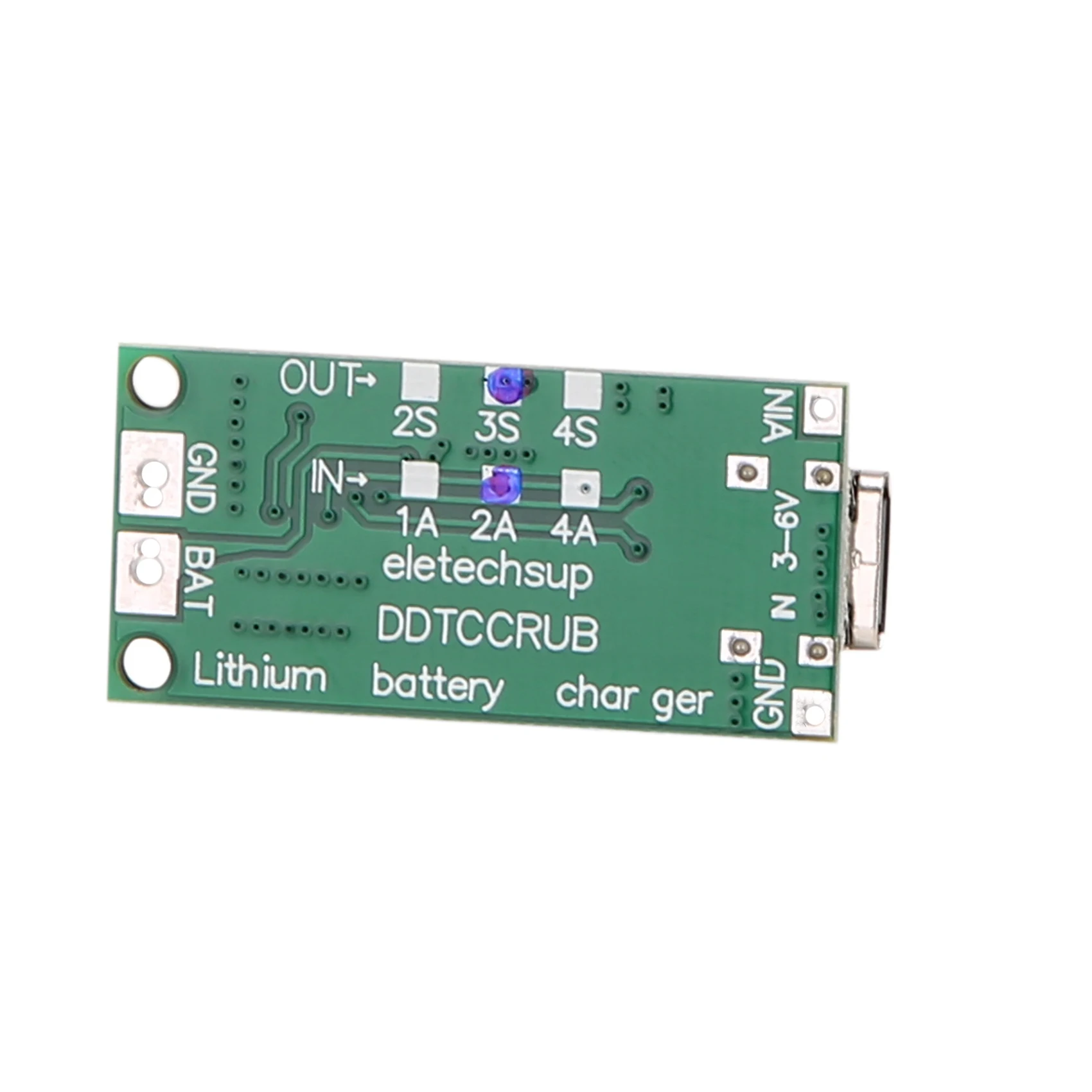 

Многоэлементный тип C до 8,4 В 12,6 В 16,8 В повышающее зарядное устройство Lipo Polymer Li 18650 литиевая батарея