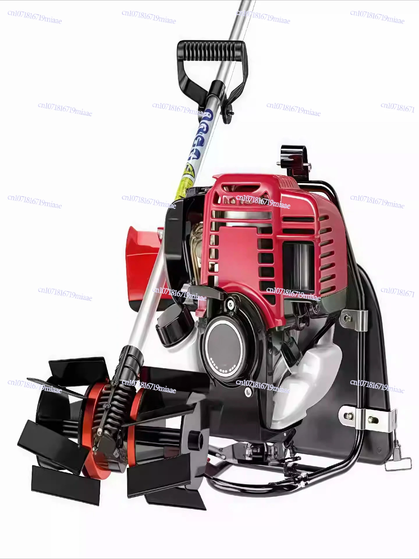 Engine 4 Stroke Lawn Mower Backpack Weeder Grass Cutter Eradicator Agricultural Multi-Functional Garden Harvesting Tool