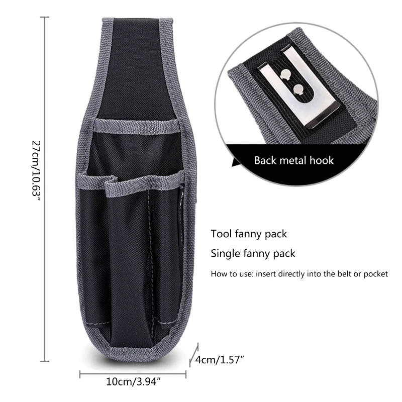 Small Waist Bag Tools Wear-resisting Multifunction Work Repair Installation Tools Carpenter