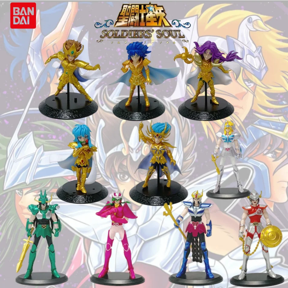 Figura de Anime Saint Seiya Seiya Shiryu Hyoga Ikki SAGA Aiolia Pvc 18cm figuras de acción Personaje de Anime juguete colección de regalos serie