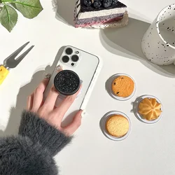 Harajuku Shokugan Cookies Universal Magnetic Holder Phone Grip Tok Bracket Smart Tok for IPhone 16 Samsung for MagSafe Pad