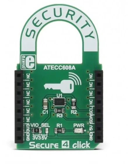 

MIKROE-2829 Secure 4 ATECC608A Mikroe Secure 4 Click Board