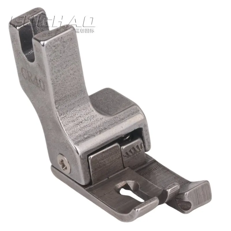 flatbed height adjustable presser foot forward left high right low 0.4 edge width CR40