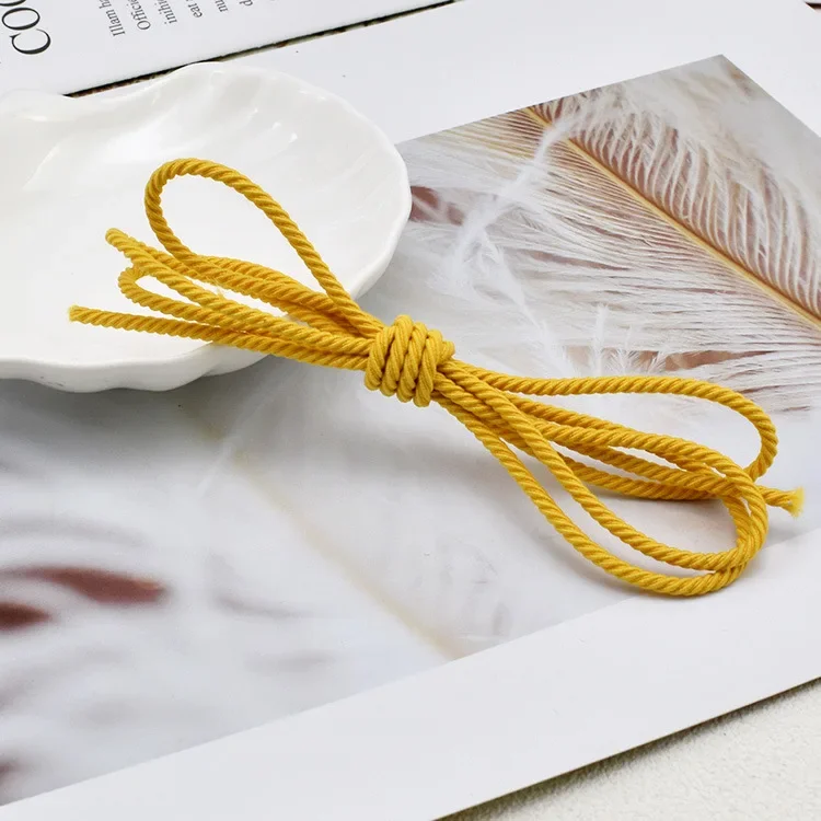 2.5mm Handmade DIY Hair Band Accessories Material Rubber Band Make Hair Ring Head Rope Rubber Band Hair Rope 30 Meters