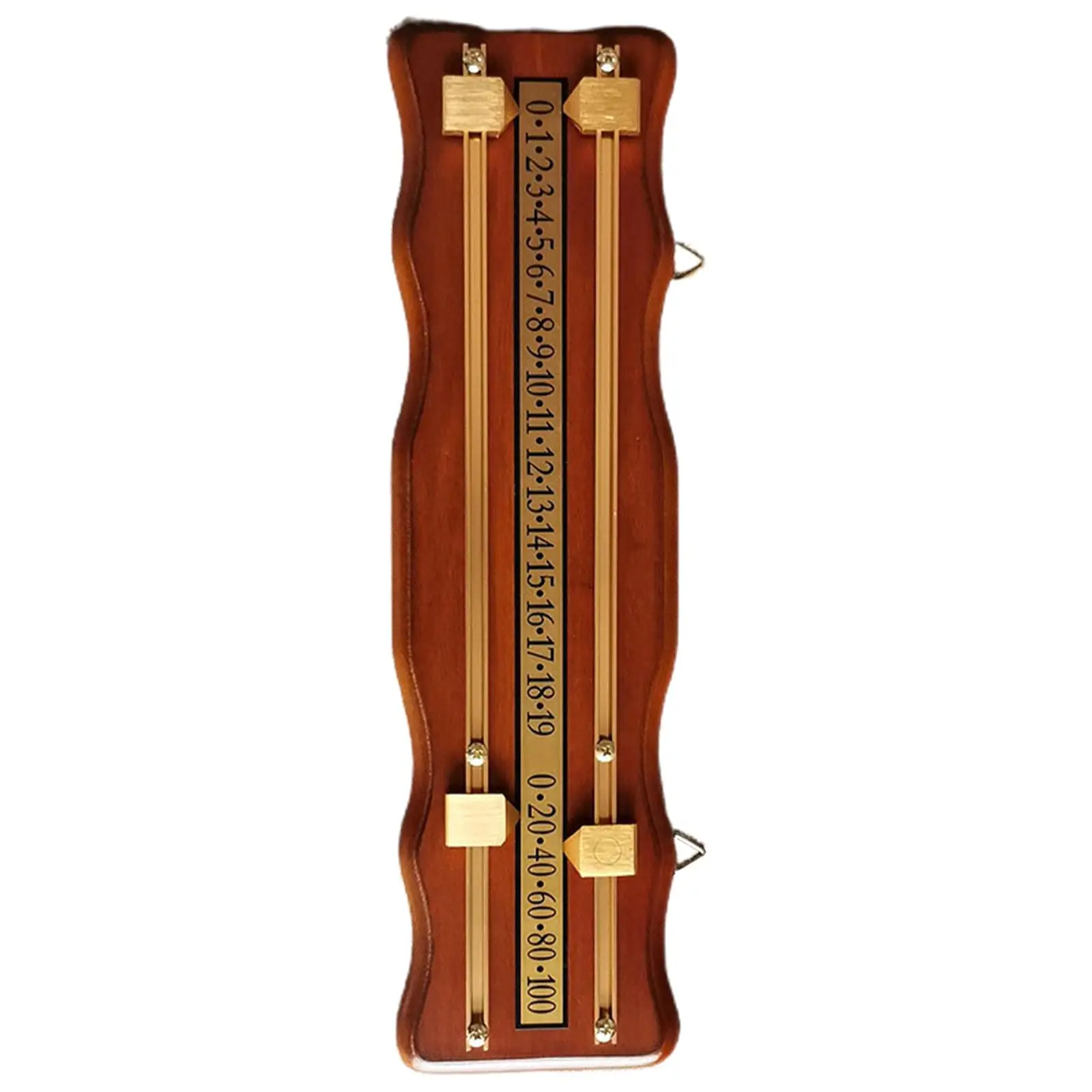 Multifunction Wooden Score Keeper Billiard Game Scoring Device Tabletop Accessory for Club and Home Use