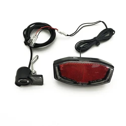 New Electric Bike 6V Front And Rear Light Set 48V / 36V / 24V / 12V / 6V For Bafang BBS01 BBS02 BBSHD