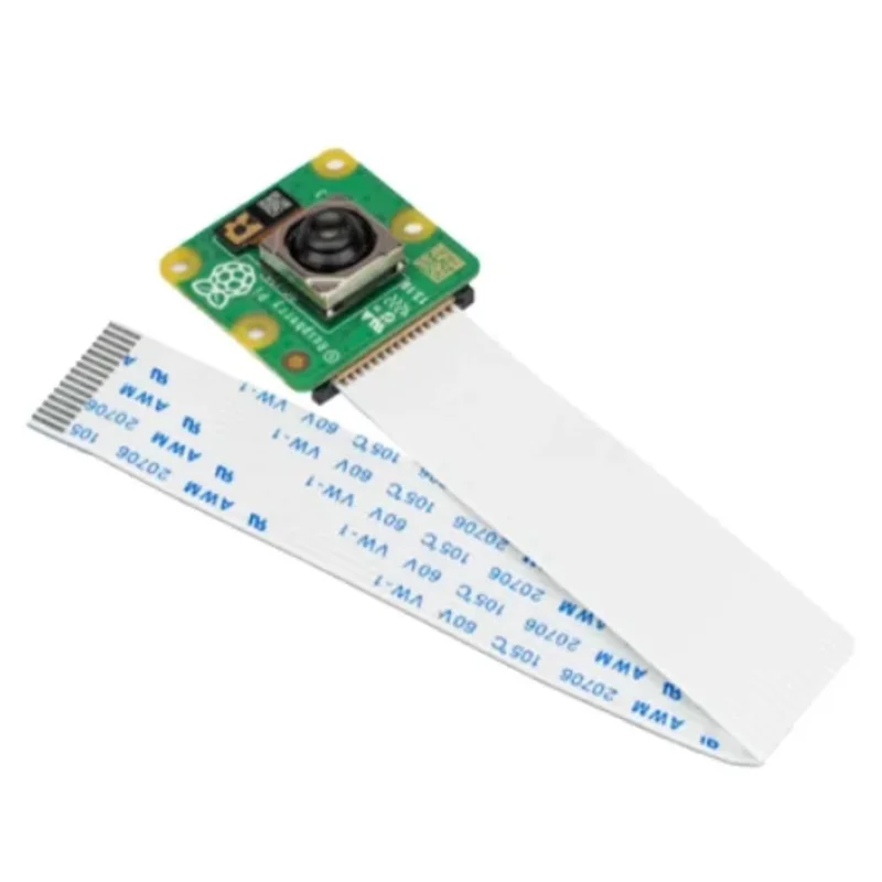 Módulo de cámara Glow Raspberry Pi 3: sensor IMX708 de 12 MP, HDR, enfoque automático, vídeo 1080P50, amplio 120 °     FOV, Negro y Standa