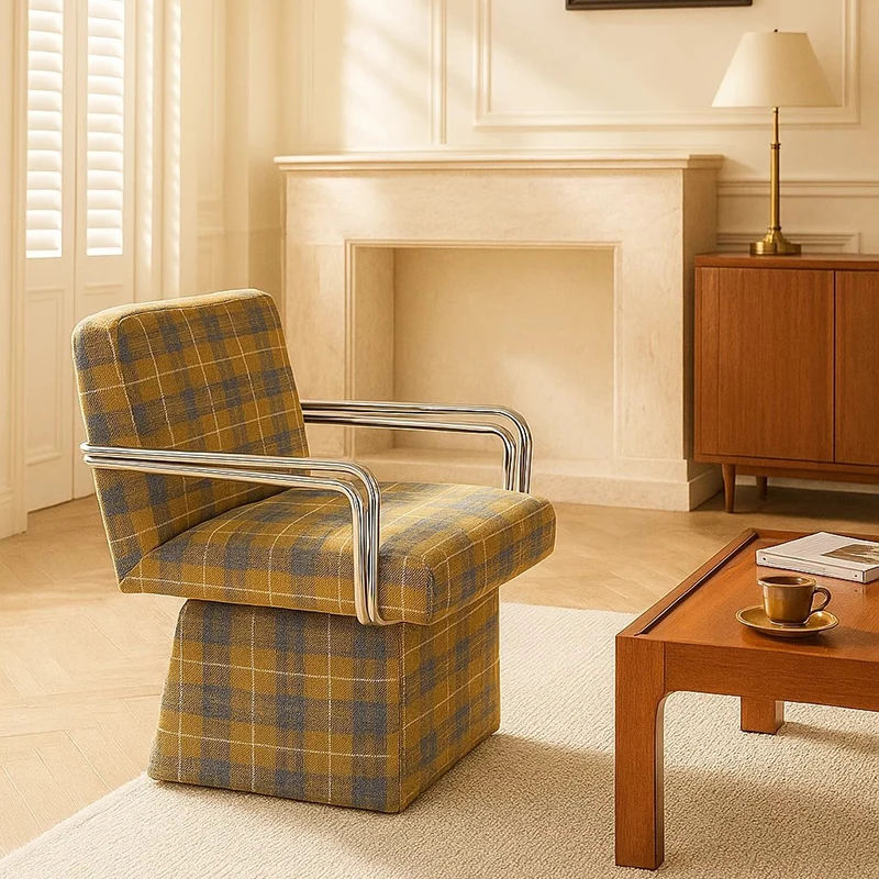 

Metal Dresser Living Room Chairs Bar Balcony Reading Relax Modern Living Room Chairs Arm Office Sillon Entrance Hall Furniture
