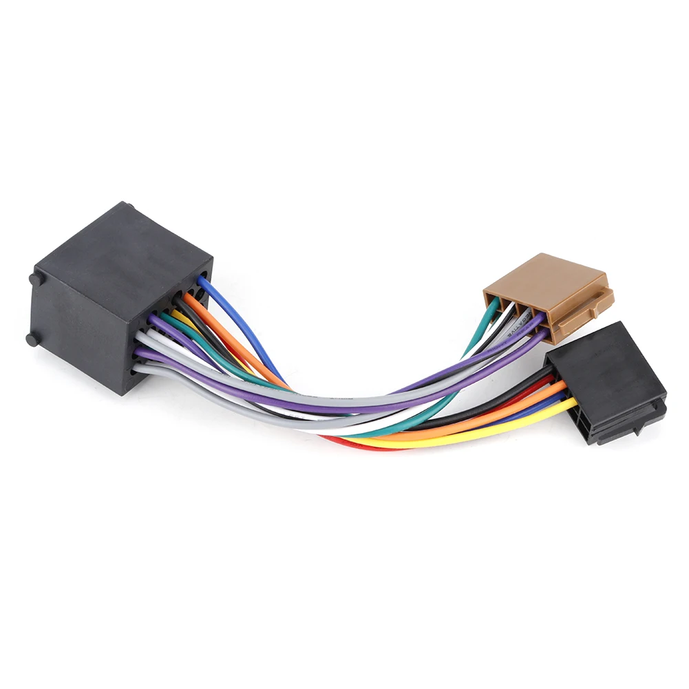 محول راديو السيارة كابل تسخير ستيريو ISO التوصيل يناسب BMW E36 E46 E39 #4