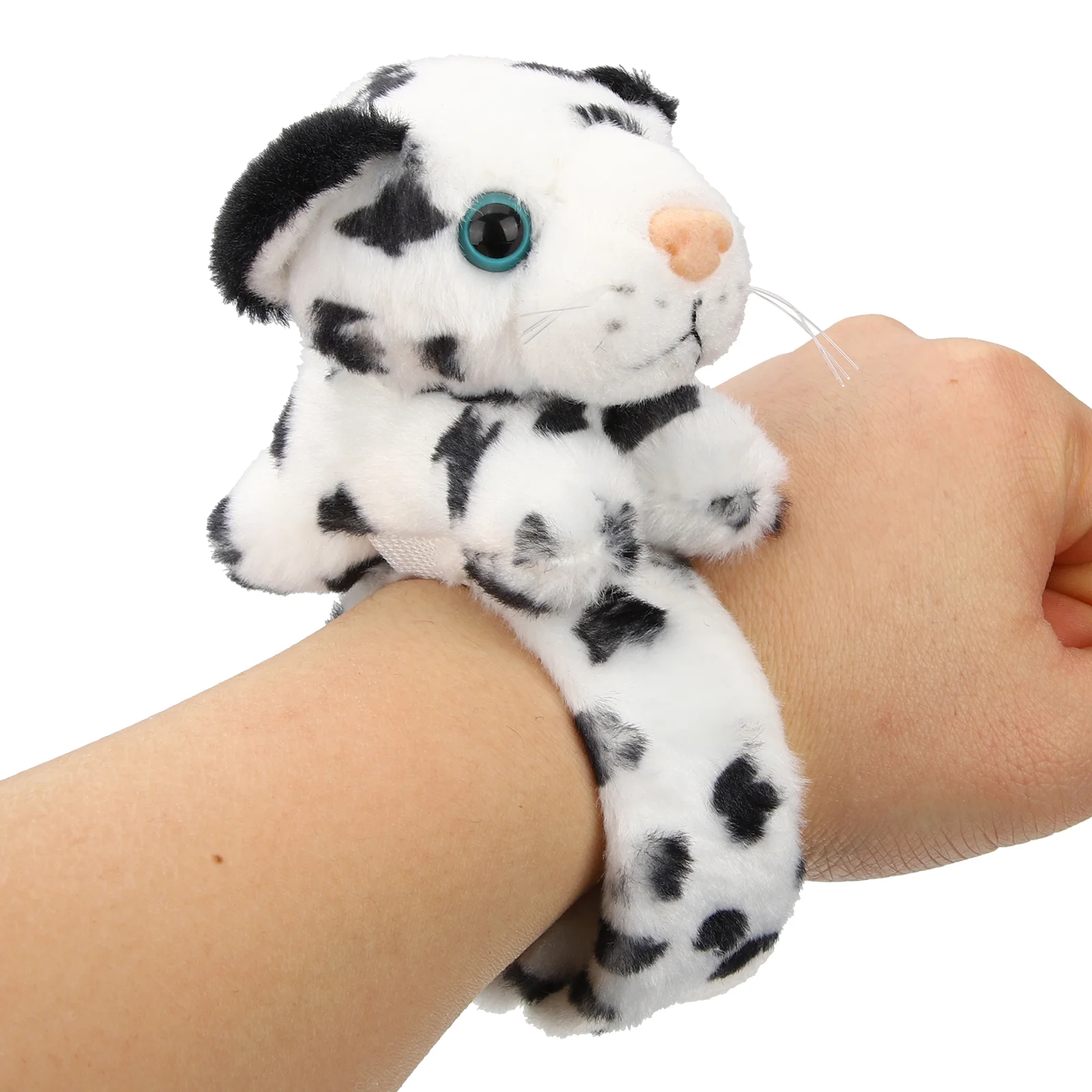 

2 Pcs Papa Circle Children Party Toys Animal Theme Slap Bands Bracelets Kids Wristband Shoot Plush