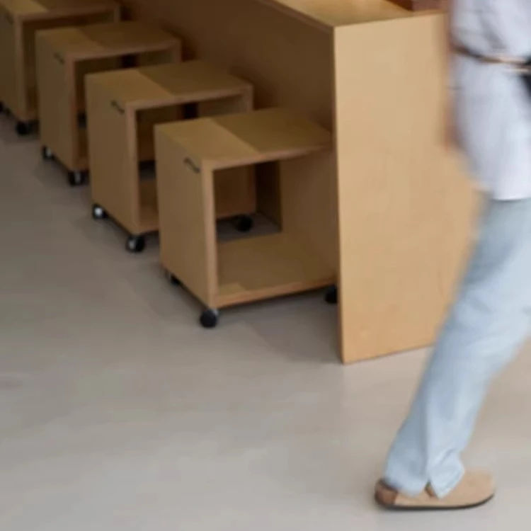المحمول متعدد الوظائف الطعام البراز البحرية شريحة مقعد في الهواء الطلق مقهى مطعم الأثاث التصميم الإبداعي