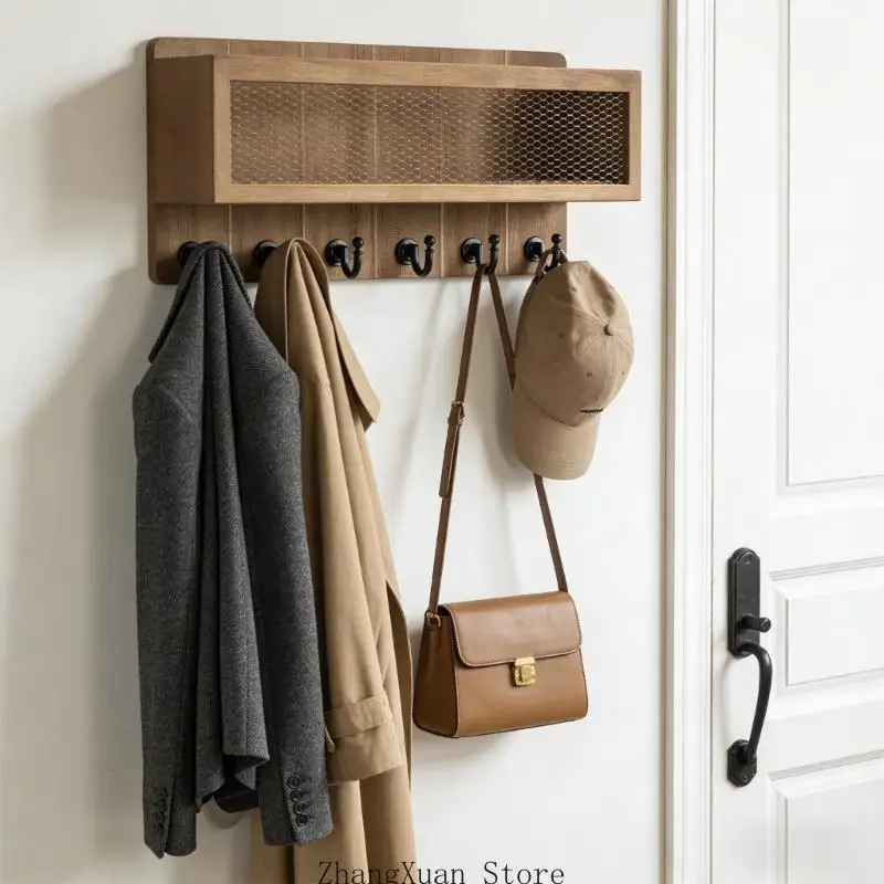 Gift Ready Wooden Wall Mail Shelf For Keys Small Items Home Entry 3XUF – Detail 9