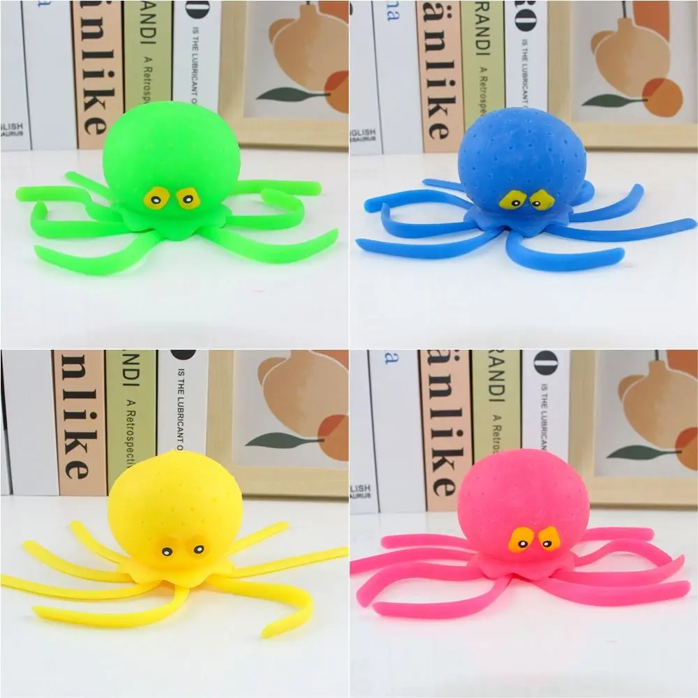 Toy Kids Toy Summer Swimming For Children Bathroom Play Float Spray Water Octopus Squeezing Toys Play Water Toy Baby Bath Toy