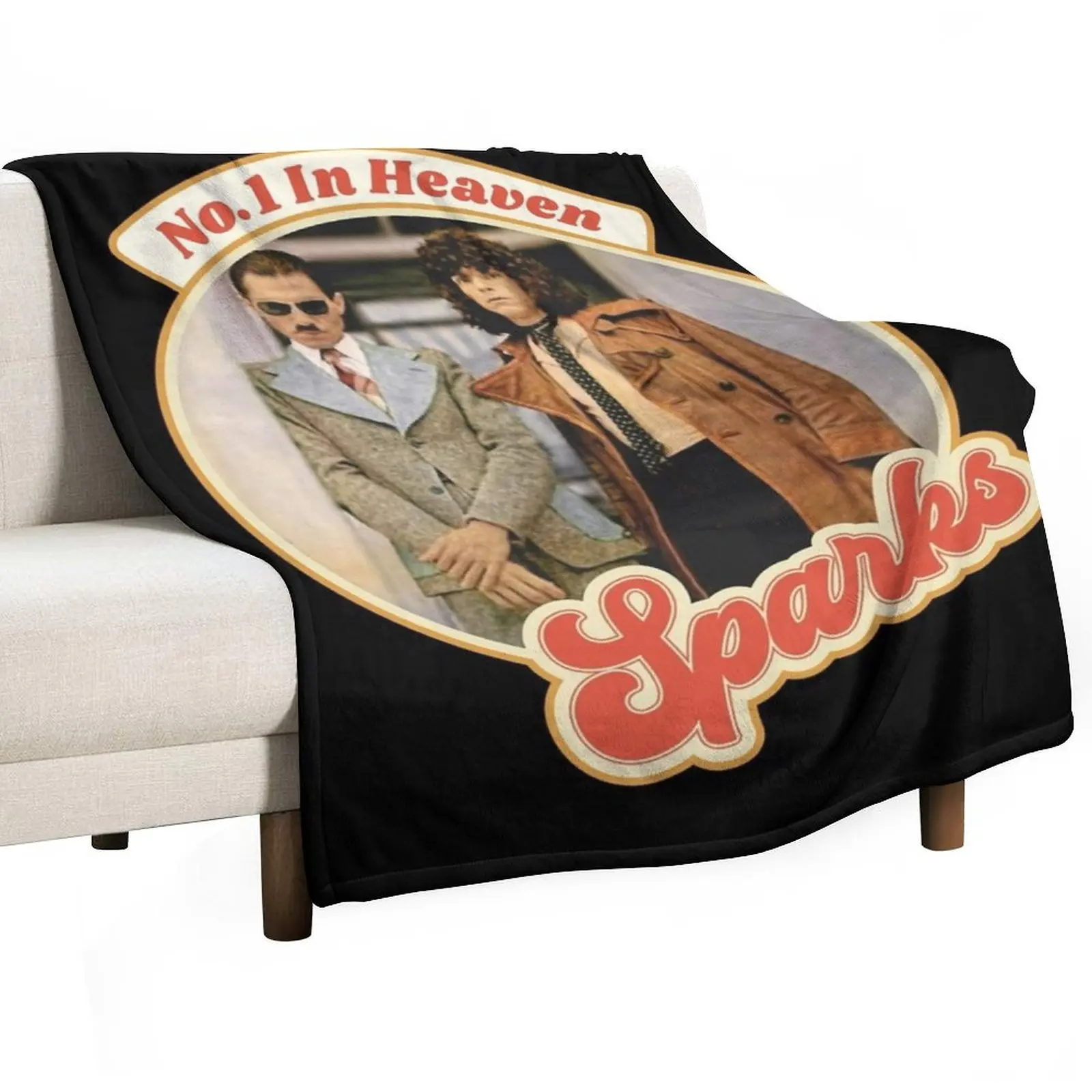 

Retro Retro Sparks Band Heaven Tribute Halloween Throw Blanket Bed Fashionable manga Custom warm for winter Blankets