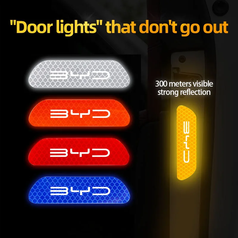 4Pcs Car Door Stick… - image