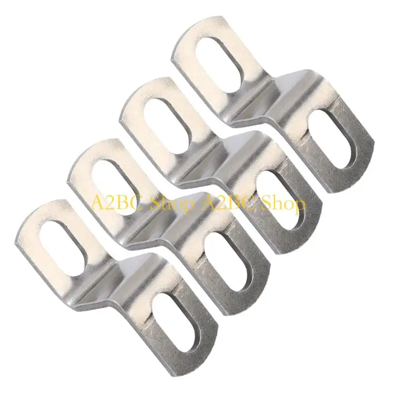 A2BC Motorcycle Exhaust System Bracket Rustproof Stainless Steel Support 60mm 80mm