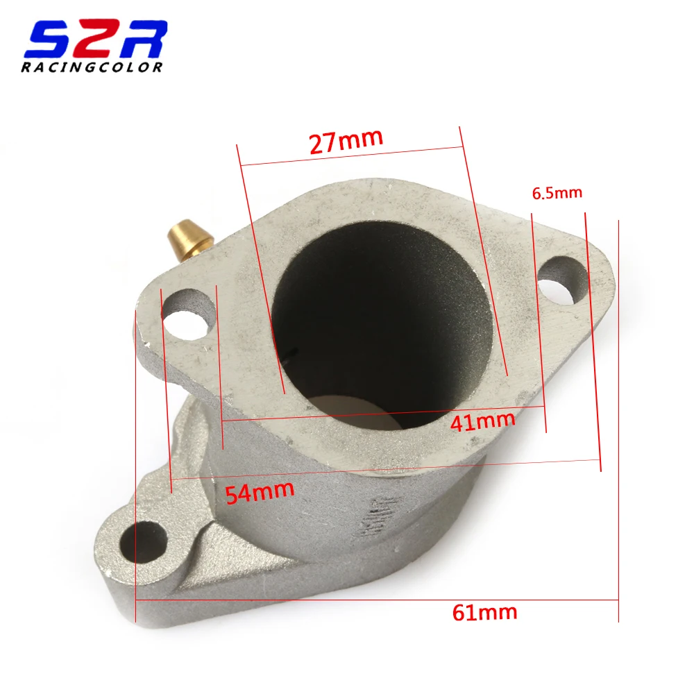 S2R Motorcycle Joint Carburetor Intake Manifold Pipe for YAMAHA YBR125 YBR YB 125 125CC Accessories Engine Spare Parts