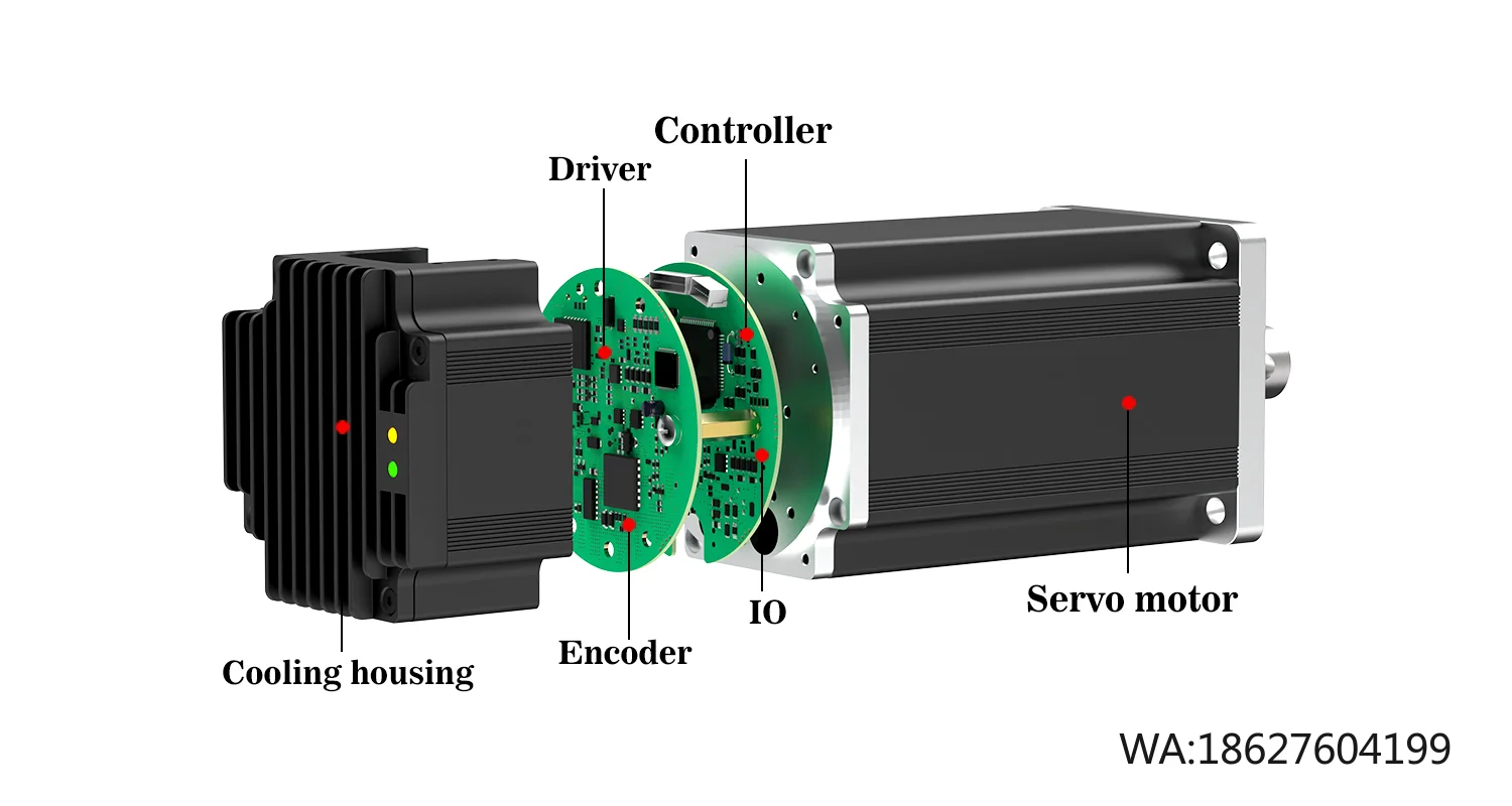 

Servo Motor 17 Bit Multi Turn Encoder Multi Turn Motor Servo NiMotion PSM80 High-precision Integrated DC