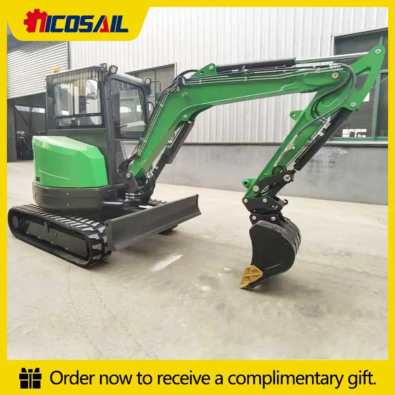 

Надежный мини-экскаватор на гусеничном ходу, 4 тонны – одобрен EPA для экологичных работ на фермах и в строительстве