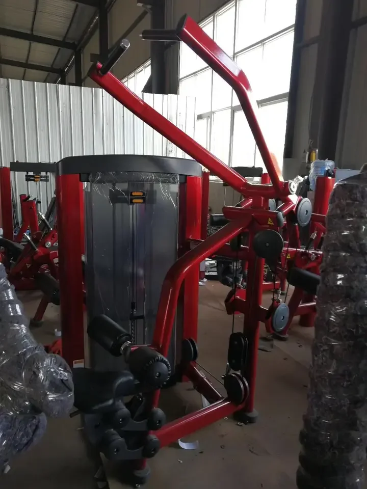 الشركة المصنعة لمعدات الصالة الرياضية الاحترافية للتدريب على قوة الظهر التجارية آلة سحب عالية