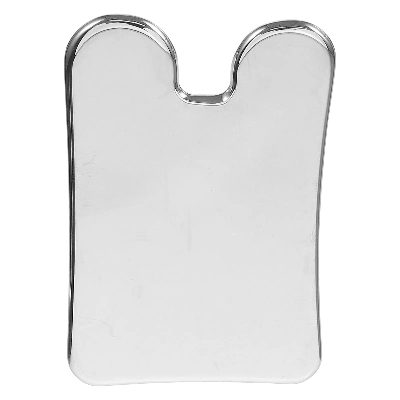 Nierdzewna płytka do masażu twarzy, narzędzia do pielęgnacji skóry twarzy, masażer do pielęgnacji skóry.