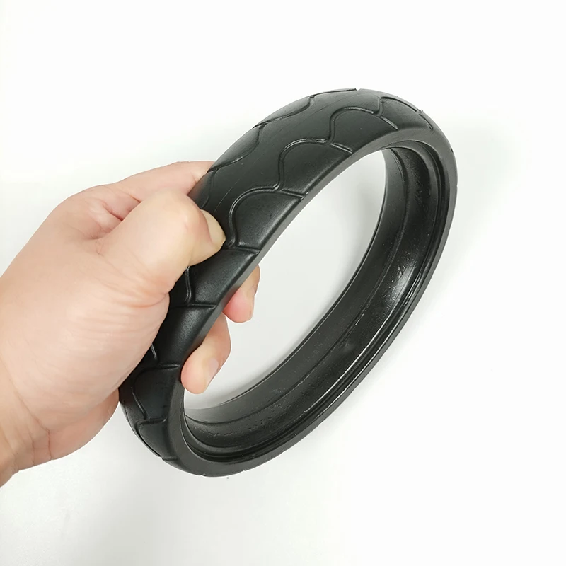 Stroller Tire For Uppababy Cruz V1 Pushchair Front Wheel PU Tubeless Tyre Cover Wheel Casing Baby Buggy Replace Accessories