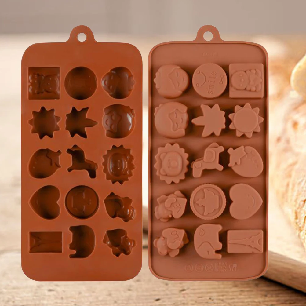 

15 Cavity Chocolate Silicone Mold Molds for Candy Making Cake Baking Shapes Bakeware