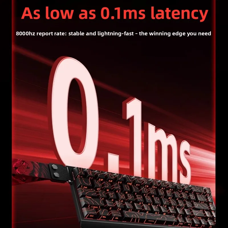 FGG MADLIONS MAD60 MAD68 HE لوحة مفاتيح سلكية للألعاب 8k مفتاح مغناطيسي مشغل سريع الكمون المنخفض RGB لوحة مفاتيح ألعاب مخصصة