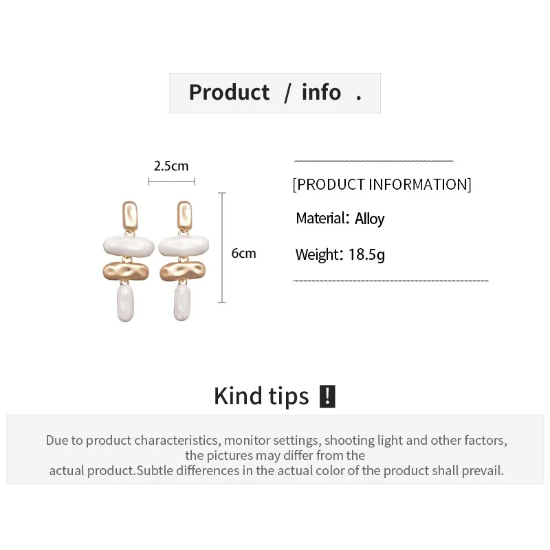 Retro Matte Gold Pleated Dangle Earrings Women Stylish Elegant Trendy Drop Earring Jewelry Accessory Daily Casual Party Dating