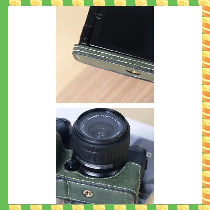 

Чехол для камеры AB53 XS10, чехол для камеры из искусственной кожи, корпус для Fuji XS10, защитный чехол, основание, коричневый, прочный