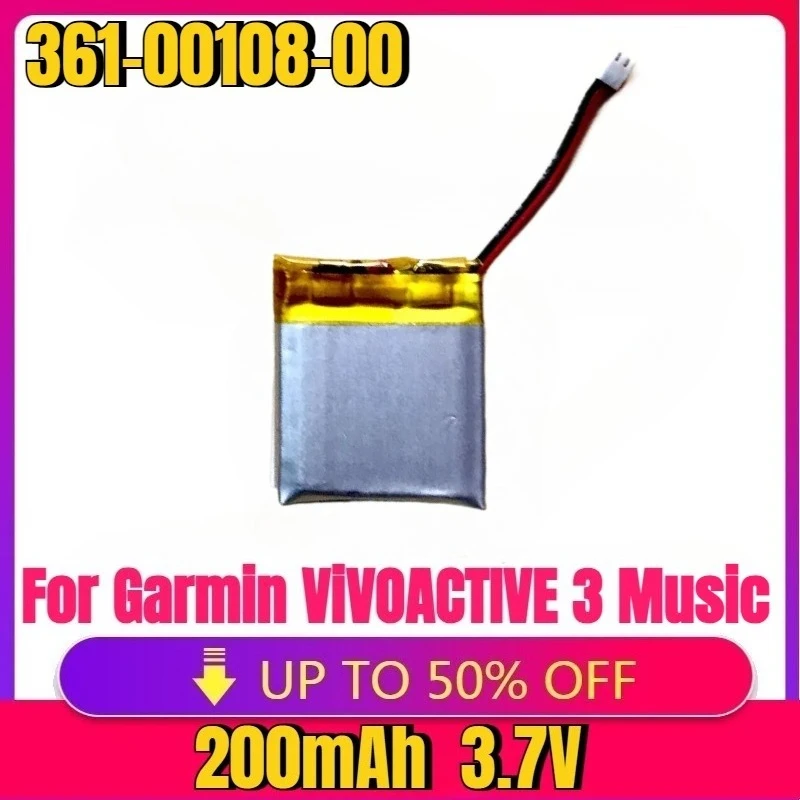 

New high-quality Replacement 361-00108-00 Replacement Battery For Garmin ViVOACTIVE 3 Music Watch Li-po NL28LL31B03OC