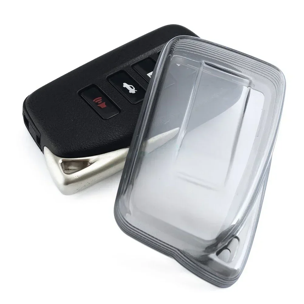 

High Strength And Perfect Fit Car Key Fob Case Cover For Lexus NX RX LX IS ES GS Accessories Transparent Black